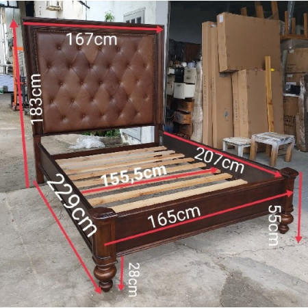 Montgomery : Giường Ngủ Châu Âu - Queen Size